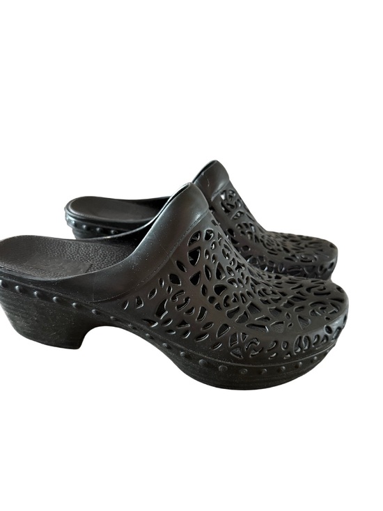 Dansko Shoes - Dansko Synthetic Floral Pippa Clogs Size 38